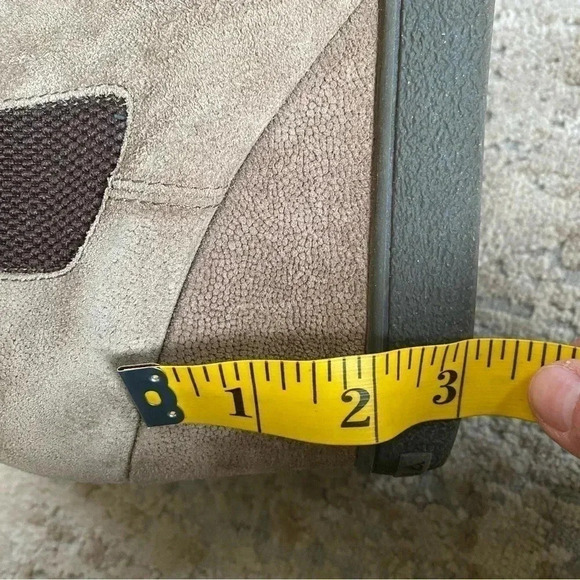 Aquatalia Claire Wedge Suede Leather Ankle Booties Waterproof Made in Italy: 9 - Picture 12 of 13